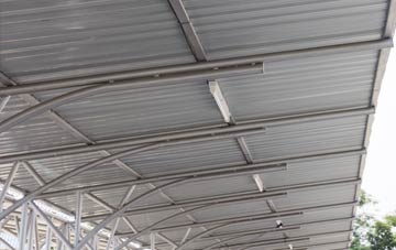 installing Lowedges metal roofing